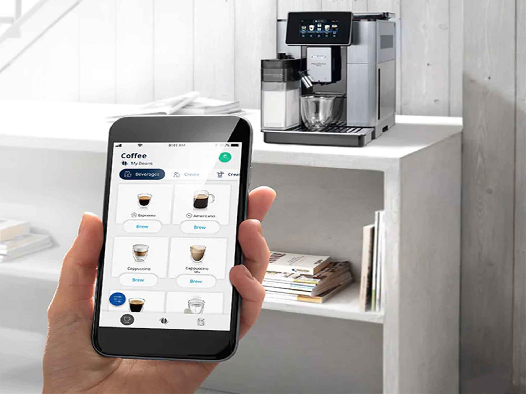 coffee machines automatic delonghi primadonna soul ecam610.74.mb